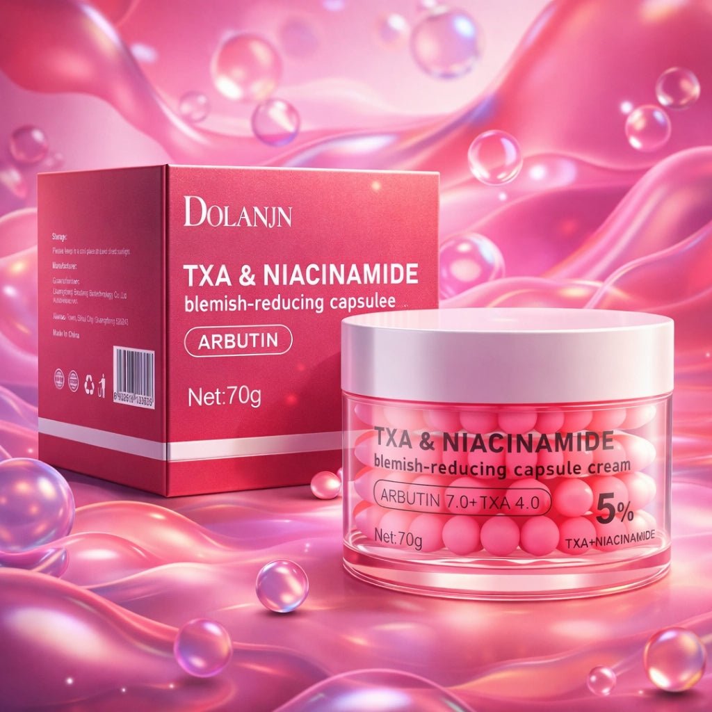 Crème Capsules Anti-Âge & Anti-Taches Dolanjn TXA + Niacinamide & Arbutine 7% | Stock Limité - NatuRose naturose.store