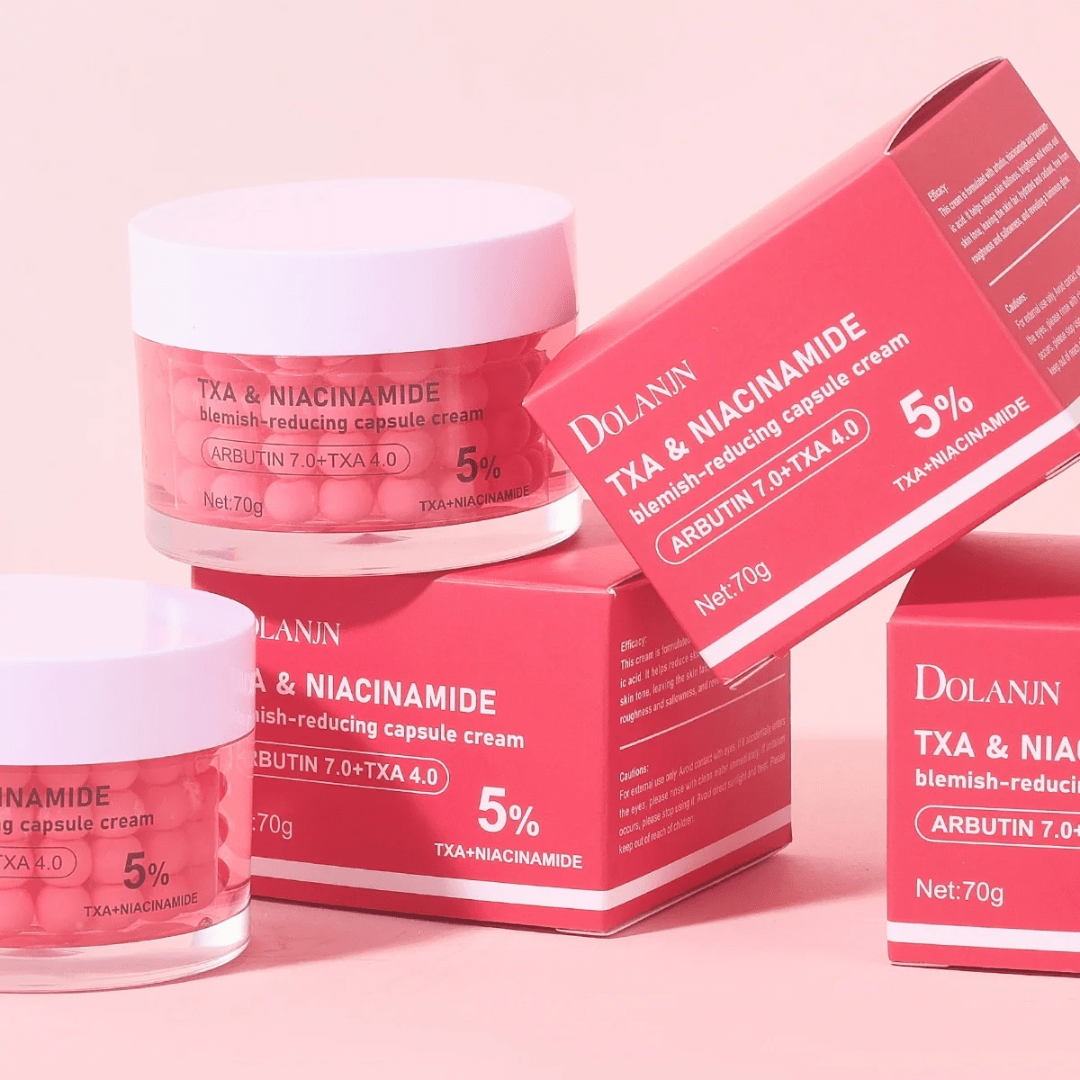 CRÈME CAPSULES ANTI-ÂGE & ANTI-TACHES DOLANJN TXA + NIACINAMIDE & ARBUTINE 7% | STOCK LIMITÉ - NatuRose